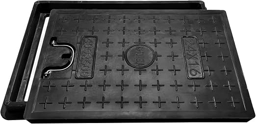 Natotela 24 × 16 Inch Solid Manhole Cover & Frame